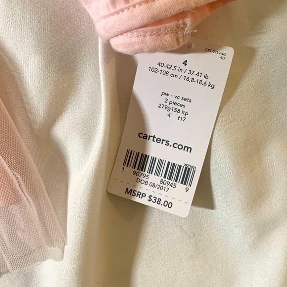 [3/$20] 🎀Set of crop pants and long sleeve top for girls - Picture 4 of 6